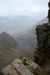 Ridge walk in Liathach - Torridon - West Highlands - Scotland - UK