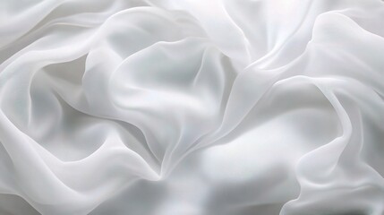 Obraz premium Elegant Light Gray Abstract Background with Soft Silk Texture