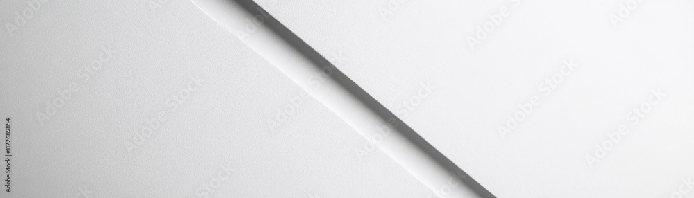 Poster Abstract White Texture with Diagonal Lines