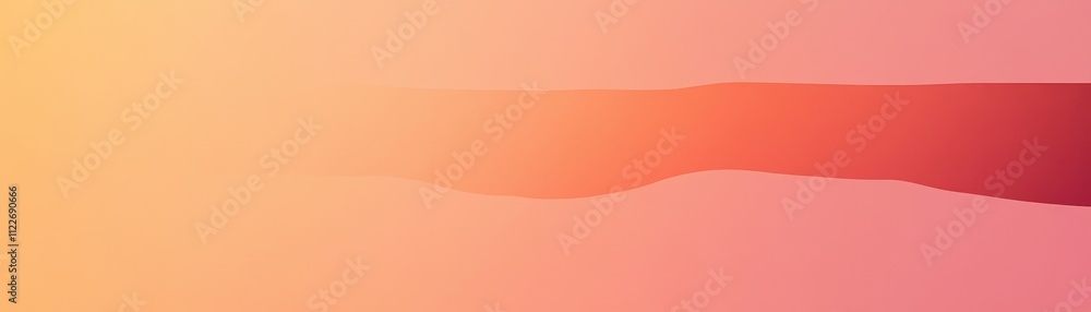 Poster Abstract Orange and Pink Gradient Background Design