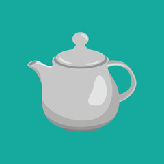 Elegant Ceramic Teapot for Traditional Tea Time