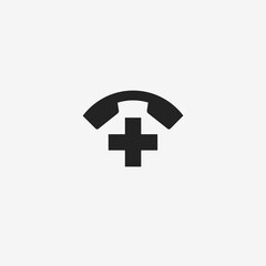Obraz premium Medical Call Icon 