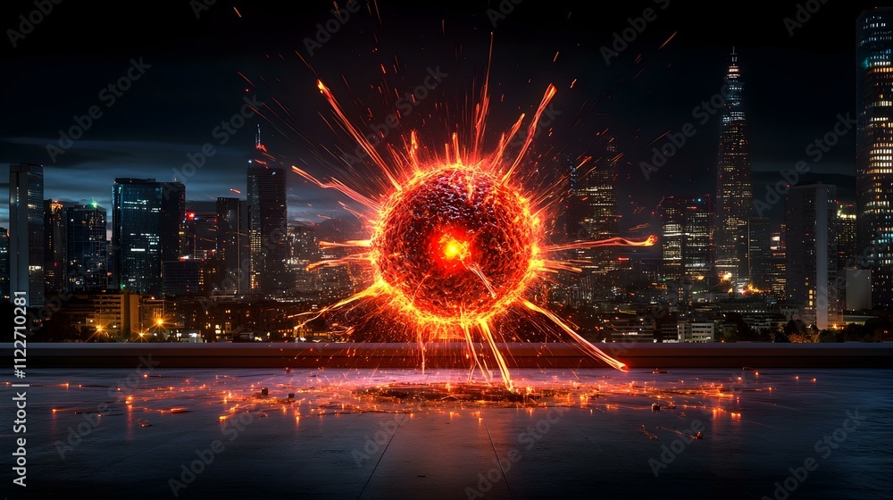 Poster higgs boson particle collision at cern, a dynamic moment capturing the intricate interactions of sub