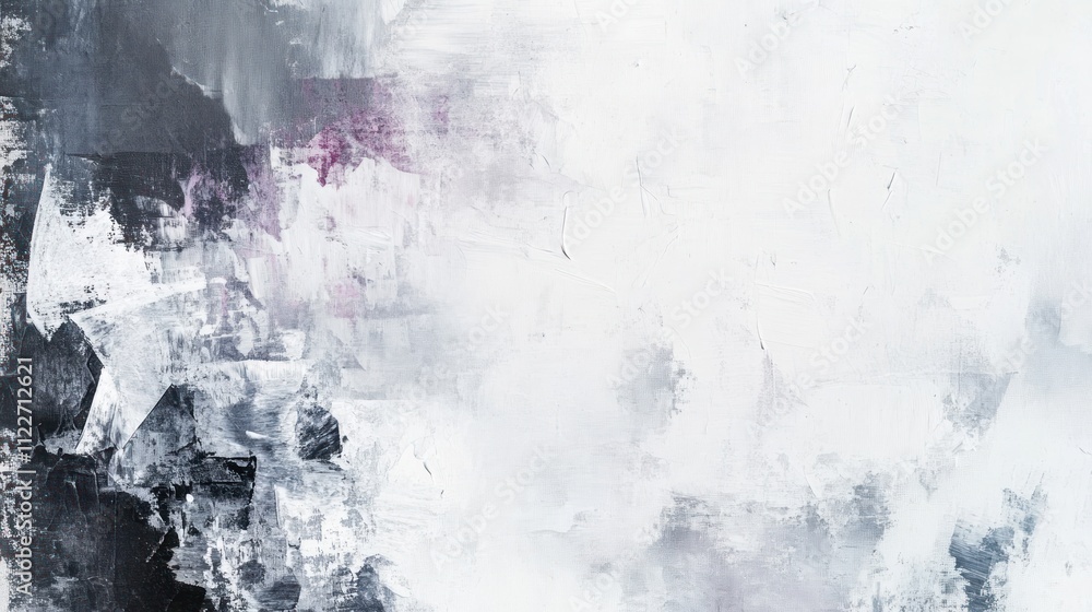 Poster abstract white art background with a blend of simplicity and artistic flair.