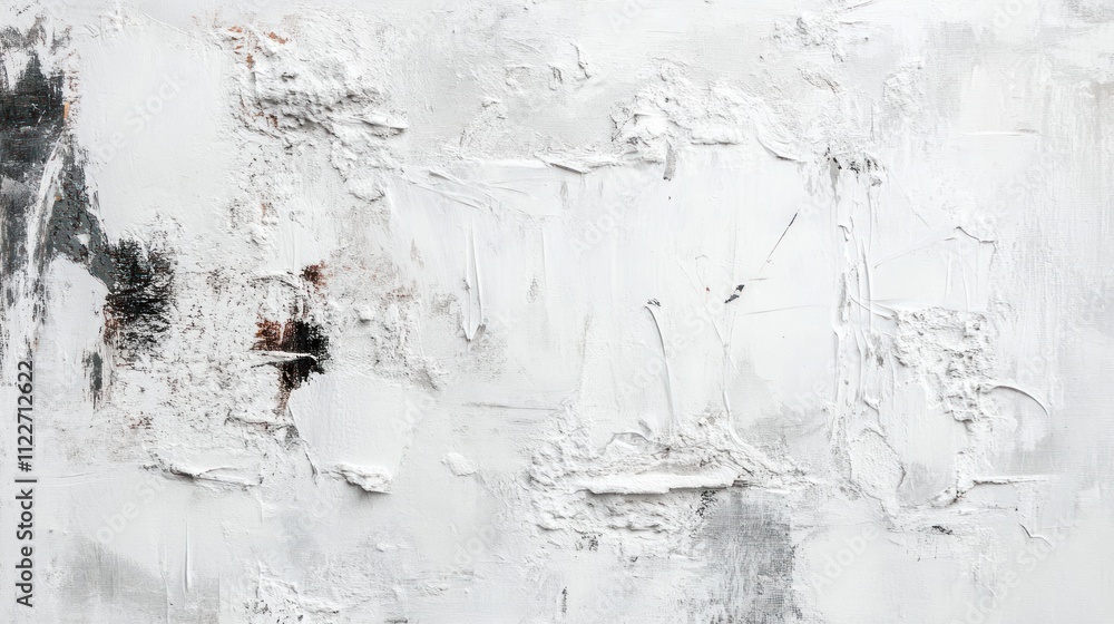 Poster abstract white art background with a blend of simplicity and artistic flair.
