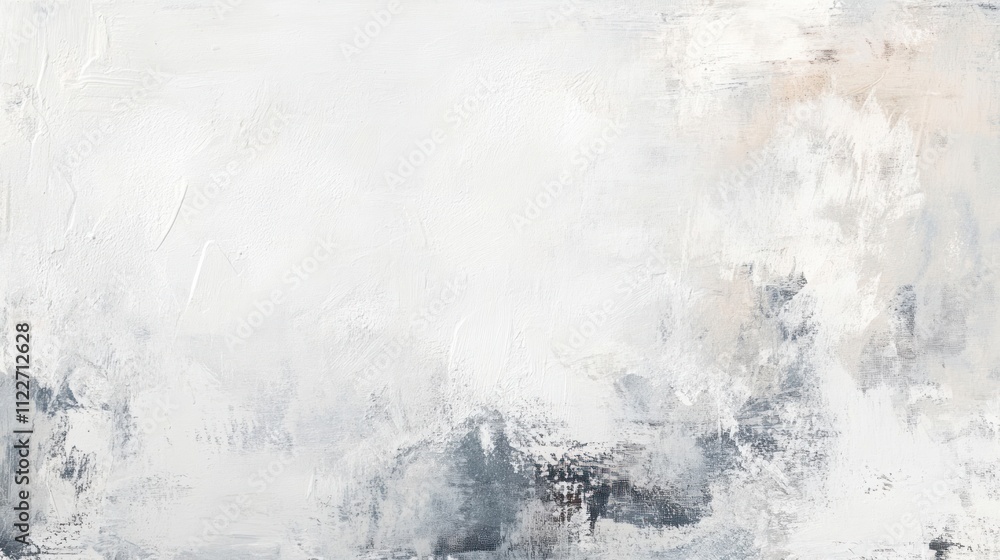 Poster abstract white art background with a blend of simplicity and artistic flair.