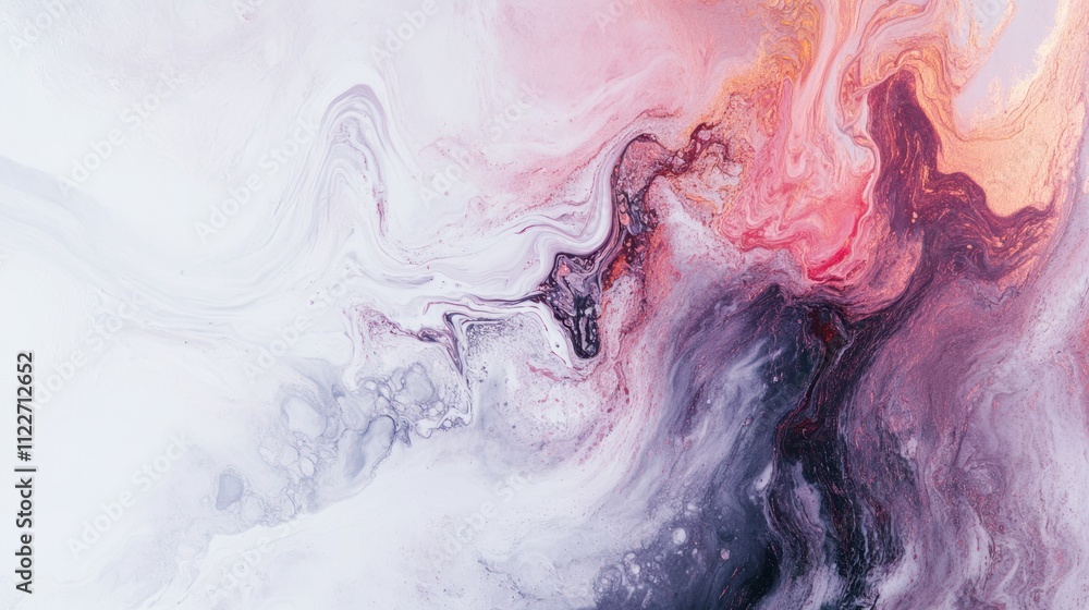 Poster abstract white art background with a blend of simplicity and artistic flair.