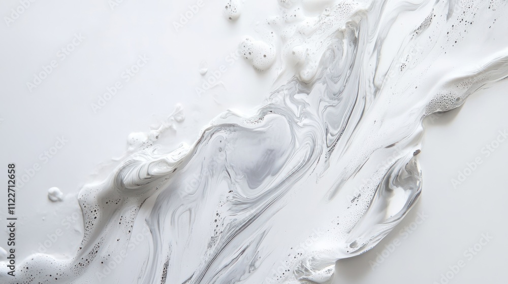 Poster abstract white background with clean patterns and smooth textures.