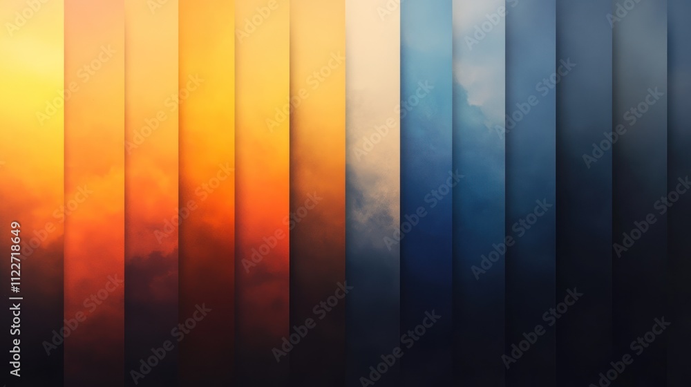 Poster gradient transitioning from light to dark, perfect for minimalist compositions.