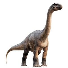 Obraz premium A large dinosaur standing on a white background Transparent Background