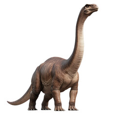 Obraz premium A large dinosaur standing on a white background Transparent Background
