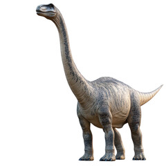 Obraz premium A large dinosaur standing on a white background Transparent Background