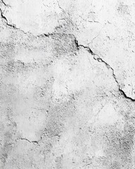 Obraz premium A textured concrete wall with visible cracks and imperfections.