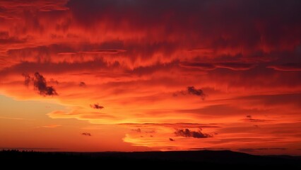 Fototapeta premium Magnificent sunset