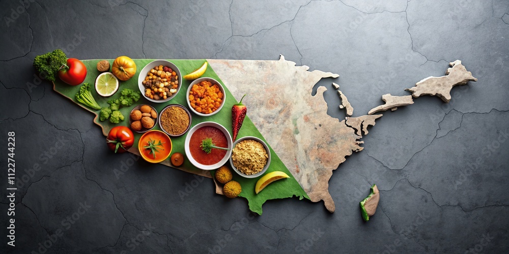 Poster animated montana map highlighted on india map with colorful effects and gray background for video pr
