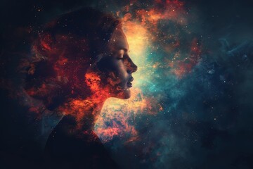 Exploring the fusion of creativity and artificial intelligence through a 3d artistic representation