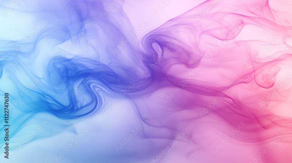 Poster misty smoke effect with subtle gradients, creating a soft and atmospheric feel.
