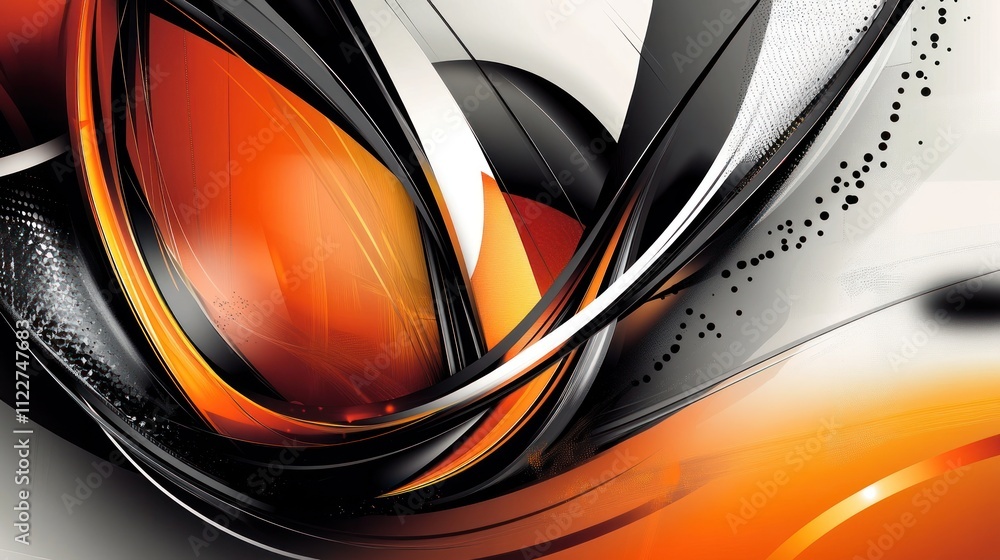 Poster modern abstract background design featuring bold patterns and dynamic elements.