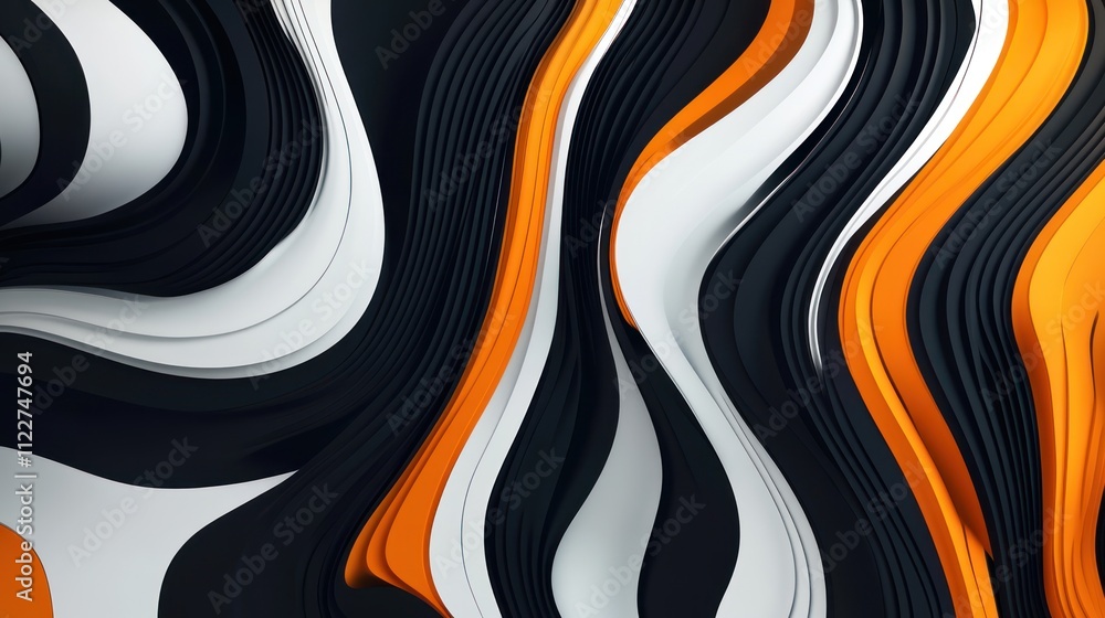 Poster modern abstract background design featuring bold patterns and dynamic elements.