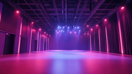 Modular large event room, adaptable for multi-function use and diverse events.