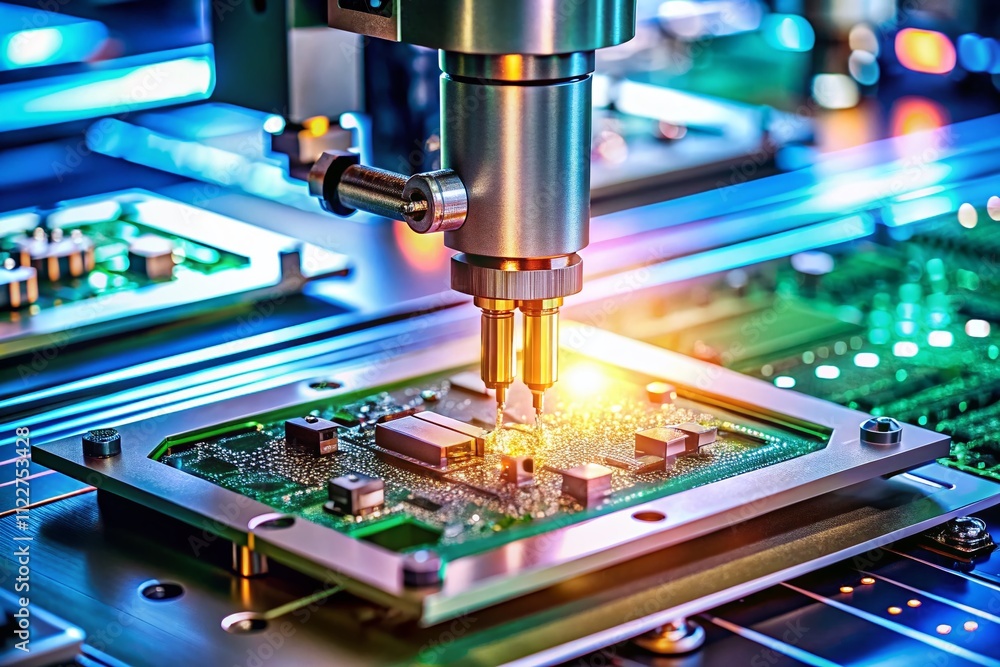 Poster automated optical inspection system for quality control in pcb manufacturing with robotic technology