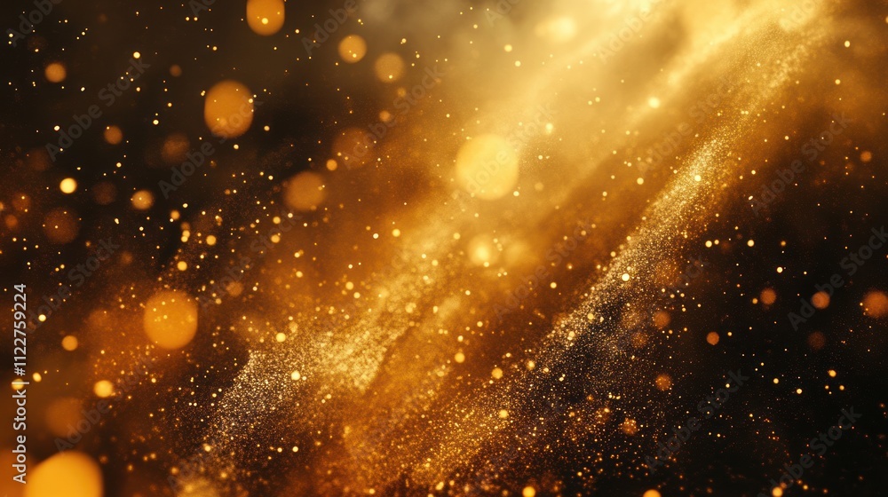 Poster dynamic motion-inspired tech particle backgrounds, emphasizing fluidity and modernity.