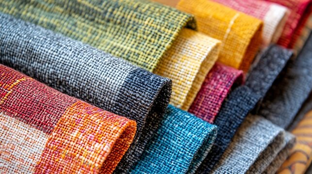 Colorful fabrics for sale