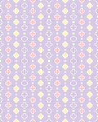 Fototapeta premium Pattern background for design. Colorful shapes seamless pattern background.