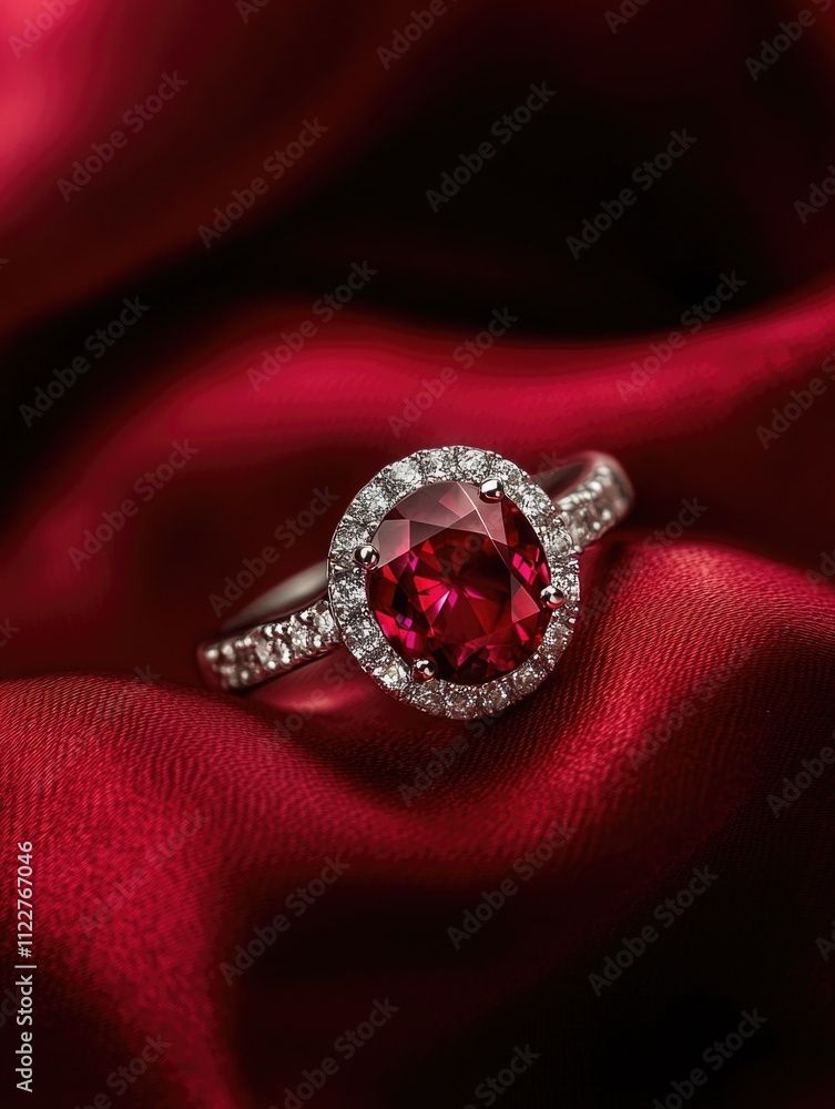 Poster Red Diamond Ring