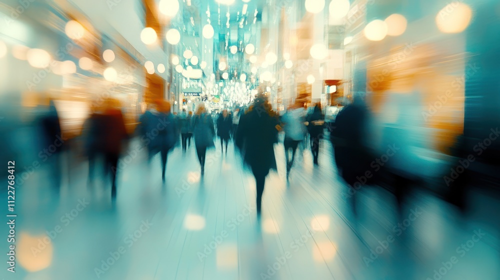 Poster soft-focus expo image with muted tones and abstract light effects.