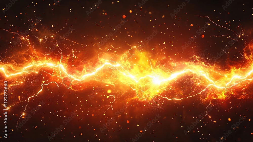 Poster dynamic zap explosion abstract background for creative projects