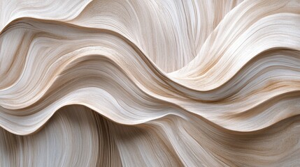 Obraz premium Wood grain pattern with soft, flowing lines, perfect for organic design projects.