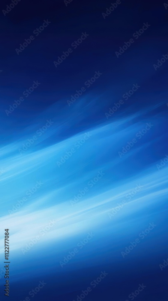 Poster abstract blue and white gradient background with diagonal lines