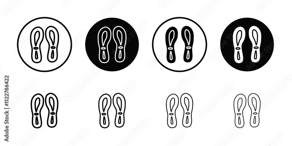Poster orthopedic insoles icon outline vector for web ui