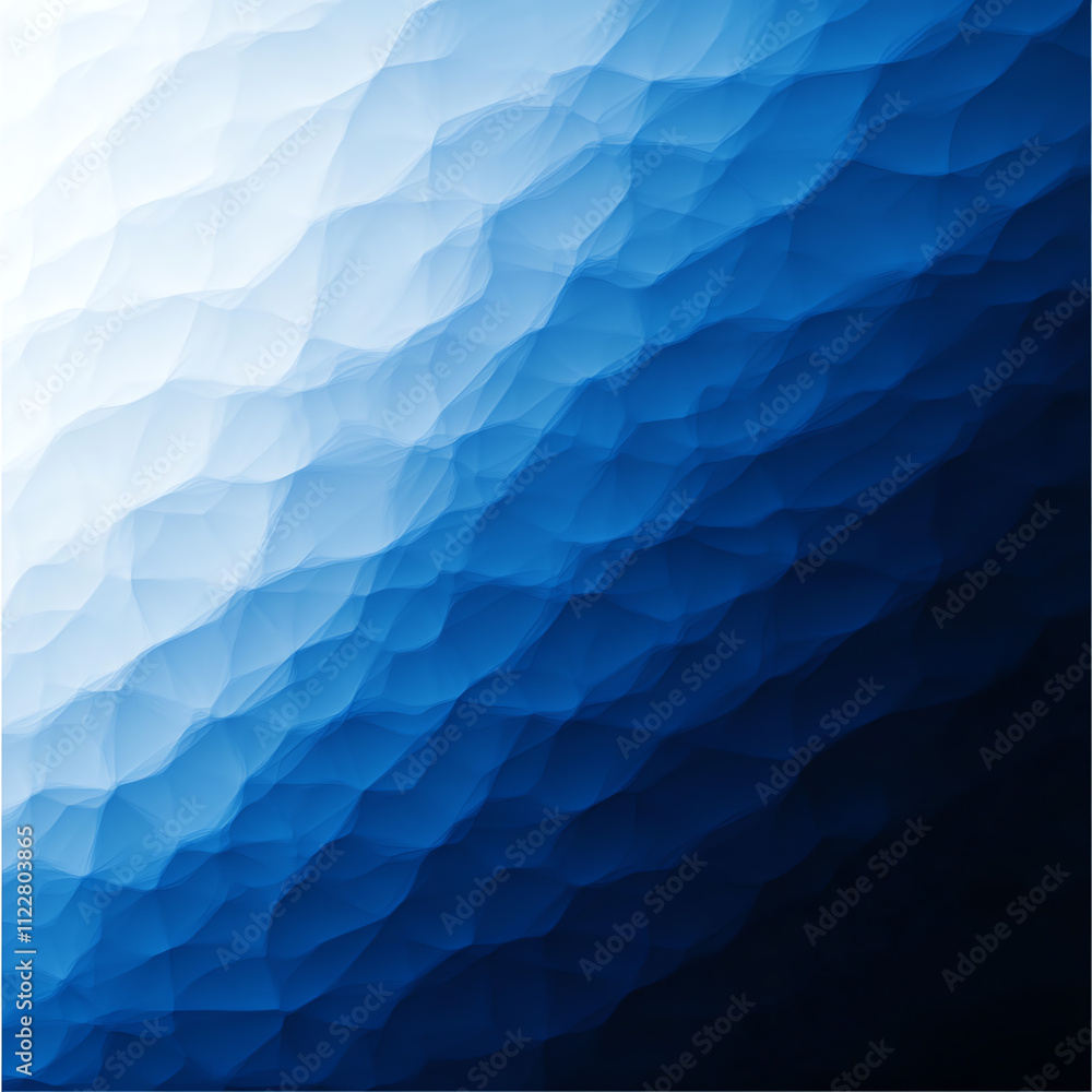 Aufkleber abstract blue gradient background with textured waves for digital designs and graphics.
