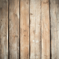 Fototapeta premium Textured wooden planks creating a rustic, natural background for creative projects.