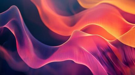 Obraz premium A digital research illustration concept with modern abstract shapes, capturing a professional yet creative feel