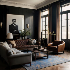 Fototapeta premium modern living room
