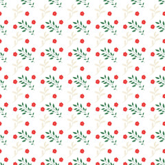 Fresh Winter Seamless Vector Pattern Design