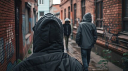 Fototapeta premium A lone tree reflects in the calm waters of a misty lake, enveloped in fog, creating a tranquil and hauntingly beautiful scene of solitude and reflection.