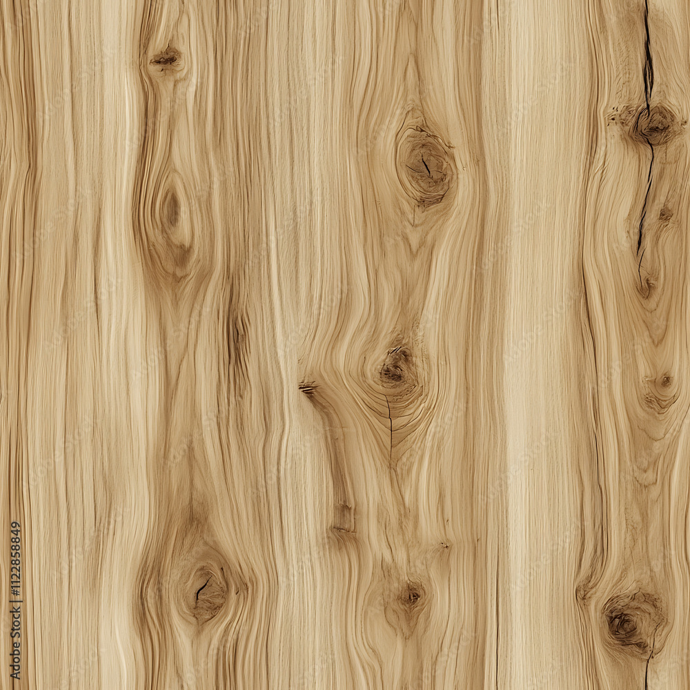 Poster smooth oak wood texture with natural grain patterns and warm tones. ideal for design projects