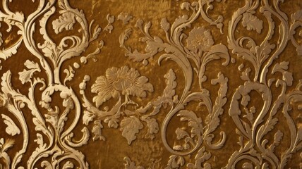 Rich Gold Velvet: Luxurious Background Style
