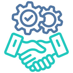 Obraz premium Alliance Icon