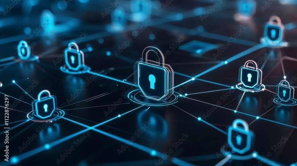 Poster Enhancing security protection networks against risks in technology-driven environments for businesses
