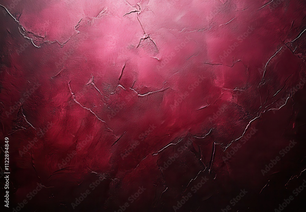 Poster textured abstract background in deep red shades with intricate lines and patterns for creative desig
