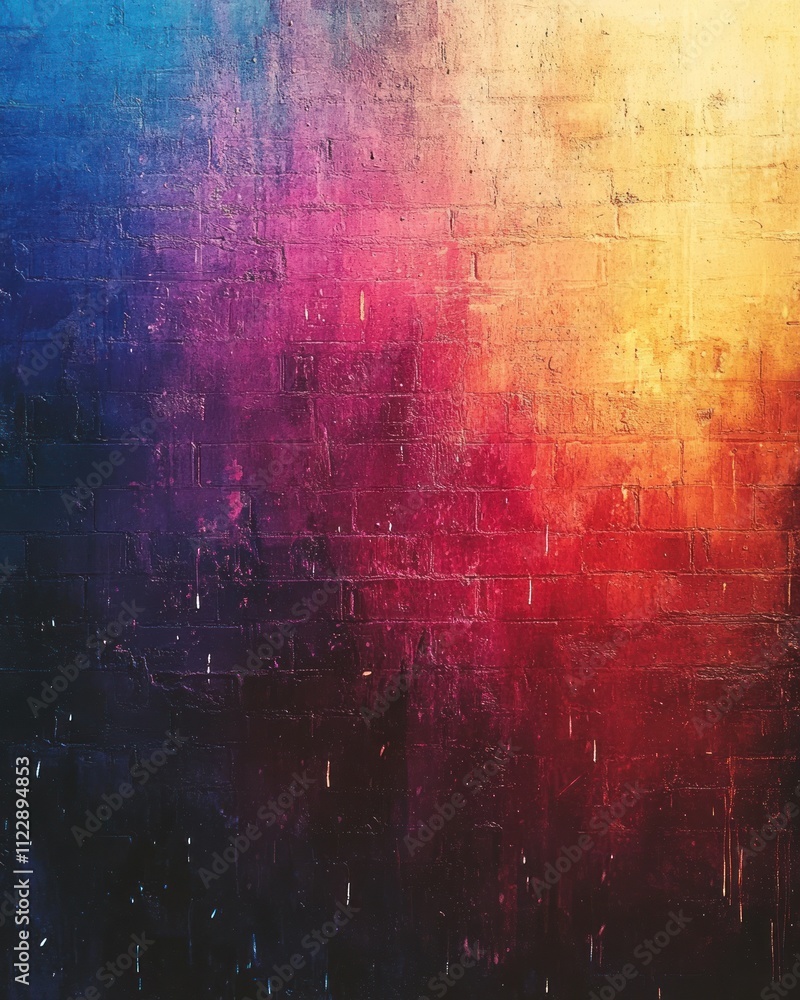 Aufkleber a vibrant abstract background with a gradient of colors blending together.