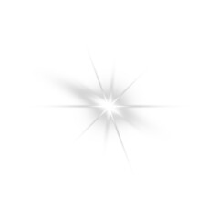 Obraz premium Realistic glowing and shiny lens flare effect