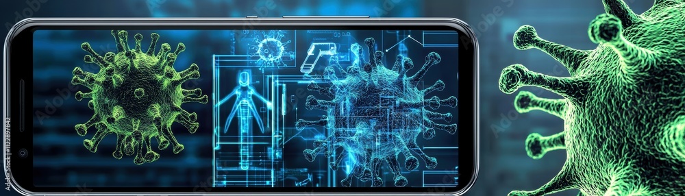 Poster ai-driven mobile technology for early detection of health threats in digital environments