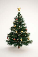 Fototapeta premium christmas tree with gifts