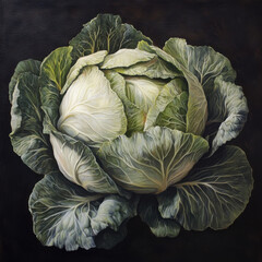 Fototapeta premium cabbage 